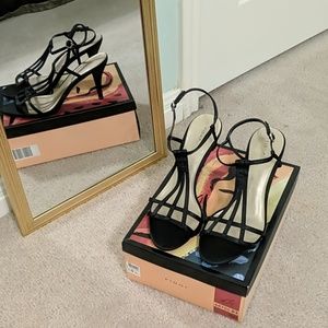 Strappy Black Heels